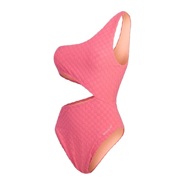 Speedo Women's Pink Ty C Out One Piece Swimsuit in Size 14, Sports Direct