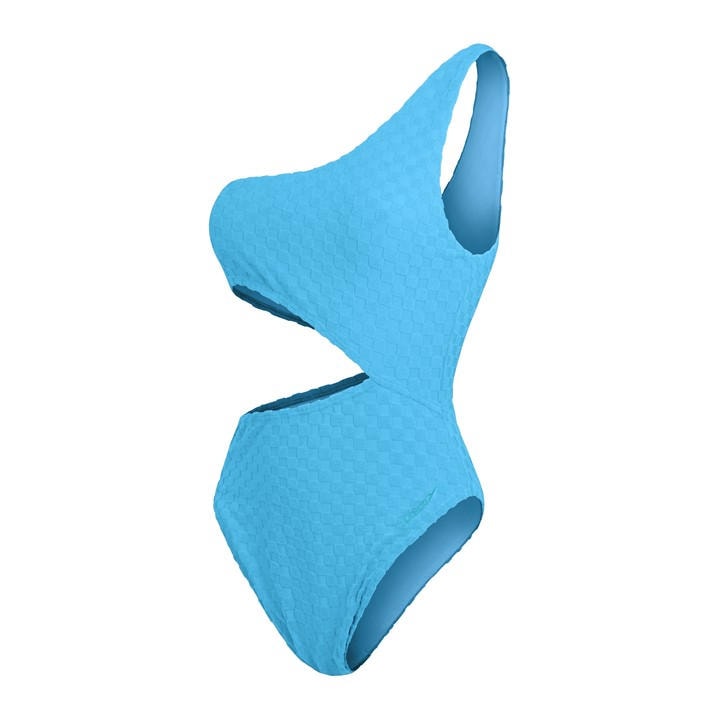 Speedo Women's Blue Ty C Out One Piece Swimsuit in Size 14, Sports Direct