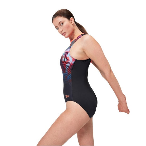 Black/Red - Speedo - Women's One Piece Swimsuit