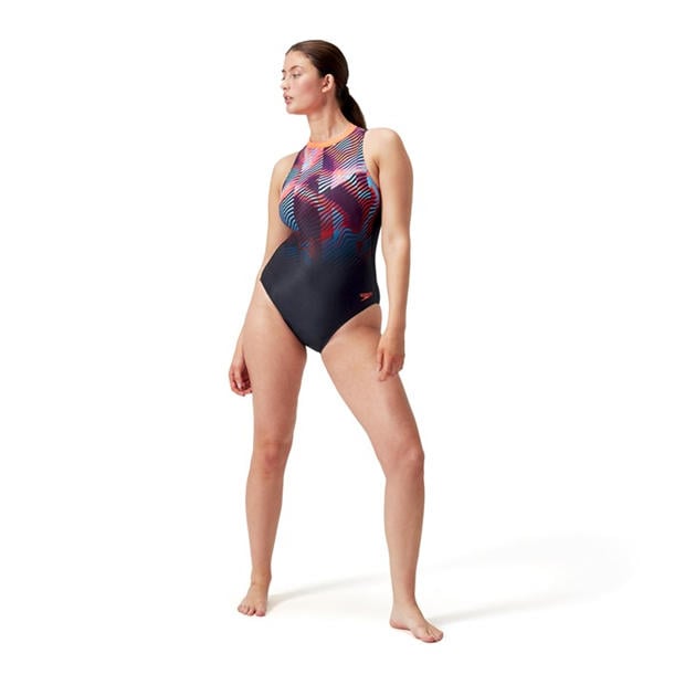 Black/Red - Speedo - Women's One Piece Swimsuit