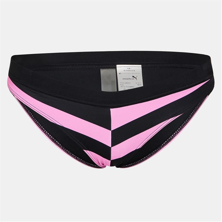 Puma Women's Pink Heritage Brazilian Bikini Bottom in Size 14, Sports Direct