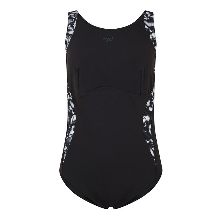 Photos - Swimwear Speedo Women's One Piece Swimsuit - Black 