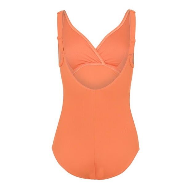 Brown/Orange - Speedo - Women's Maternity One Piece Swimsuit