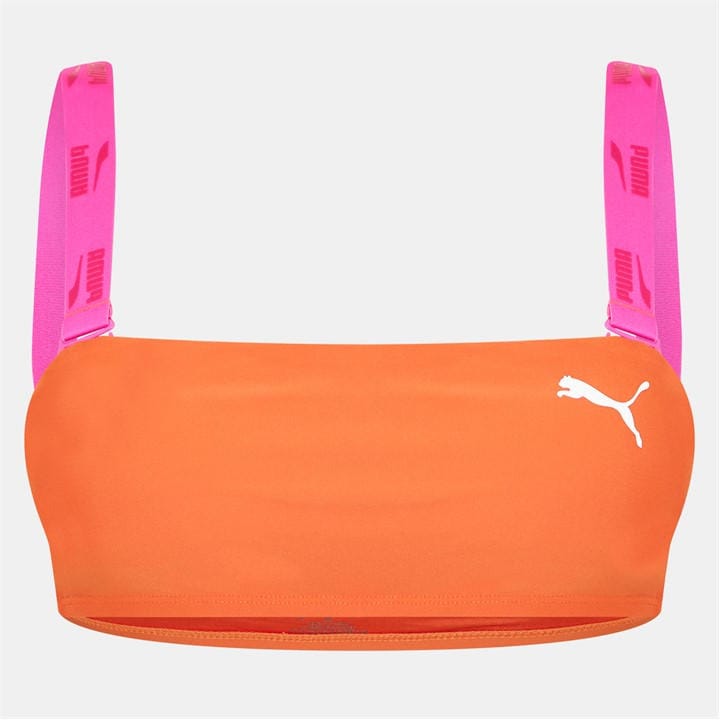 Puma Women's  Swim Bandeau Bikini in Size 8, Sports Direct