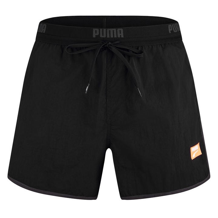 Puma Men's Black Swim Shorts in Size XS, Sports Direct