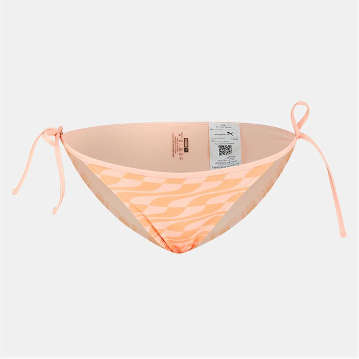 Puma Women's Pink Tie Side Bikini Bottom in Size 12, Sports Direct