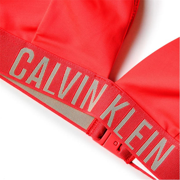 Punch Pink - Calvin Klein - Triangle Bikini Top