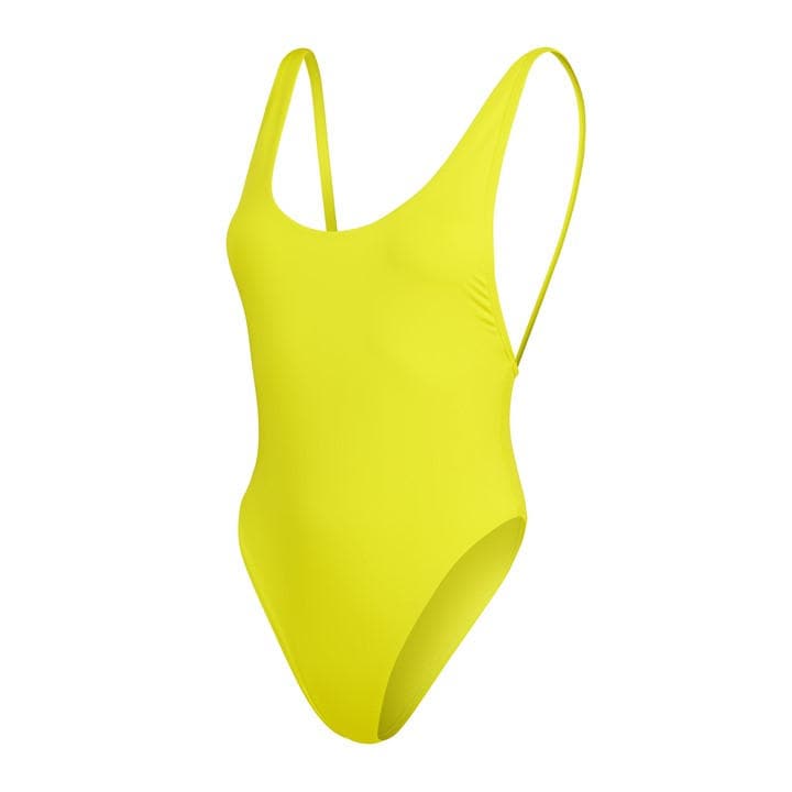 Speedo Women's Green Gen Solid One Piece Swimsuit in Size 18, Sports Direct