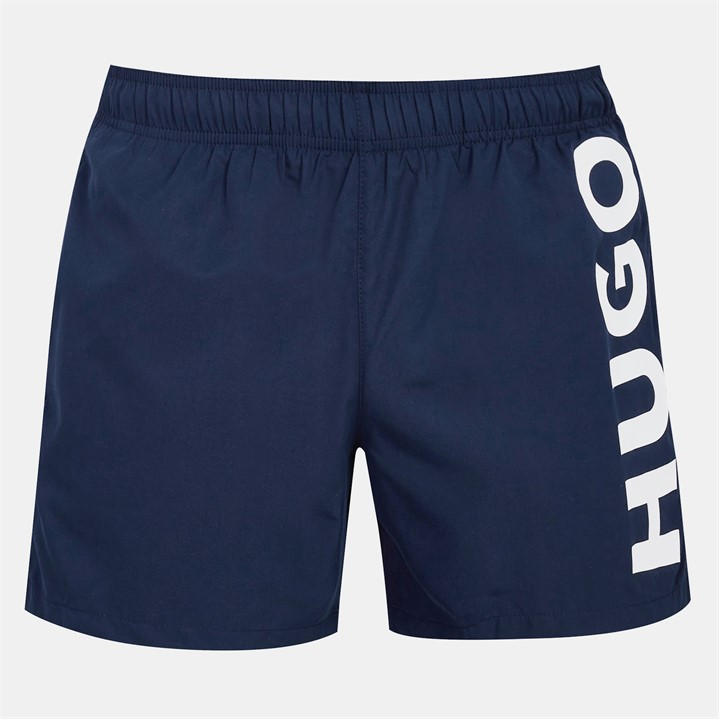 Hugo Men's Blue Boss Abas Swim Shorts in Size 2XL, Sports Direct