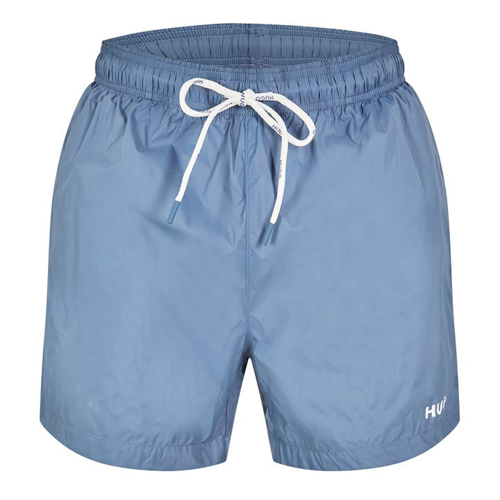 Hugo Men's Blue Haiti Quick Drying Swim Shorts in Size XS, Sports Direct