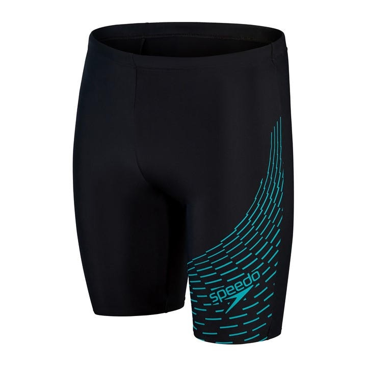 Speedo Men's Black Medley Logo Jam Swim Shorts in Size 26, Sports Direct
