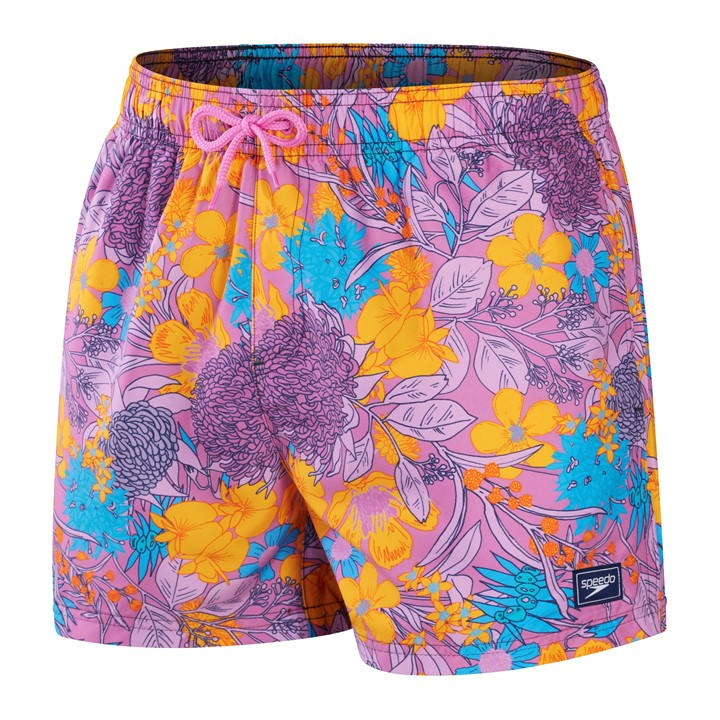 Speedo Men's Purple Print Swim Shorts in Size 2XL, Sports Direct