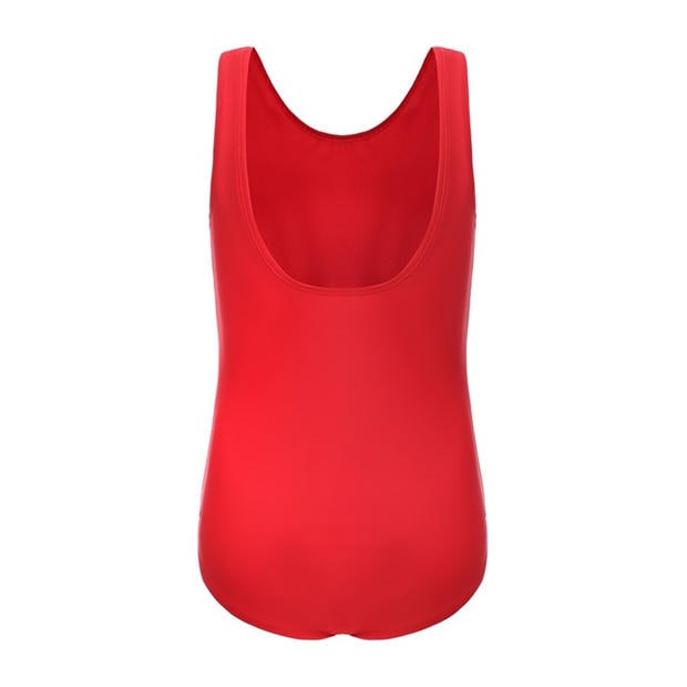 Red - Slazenger - LYCRA® XTRA LIFE™ Swimsuit Junior Girls