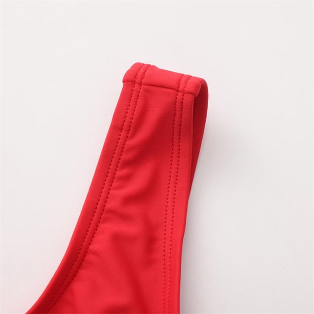 Red - Slazenger - LYCRA® XTRA LIFE™ Swimsuit Junior Girls