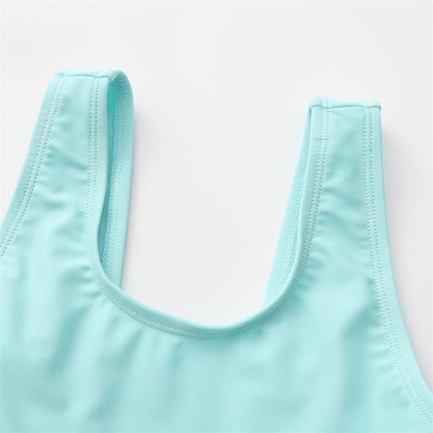 Spearmint - Slazenger - LYCRA® XTRA LIFE™ Swimsuit Junior Girls