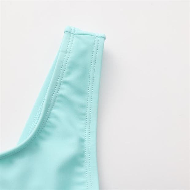 Spearmint - Slazenger - LYCRA® XTRA LIFE™ Swimsuit Junior Girls