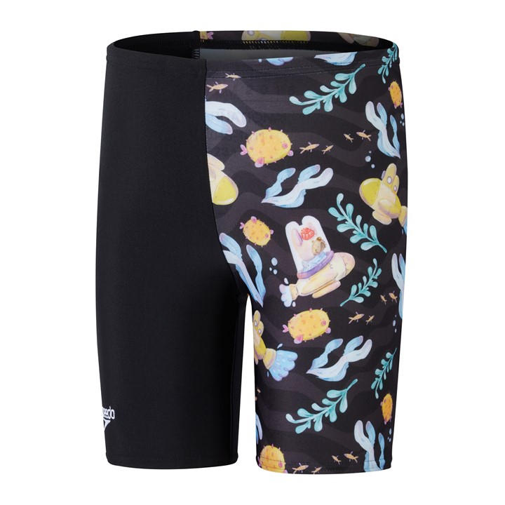 Speedo Boys Black Kids' Swim Shorts in Size 4 - 5 Years, Sports Direct