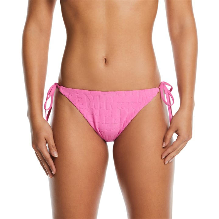 Nike Women's Pink Retro Flow Tie String Bikini Bottom in Size 14, Sports Direct