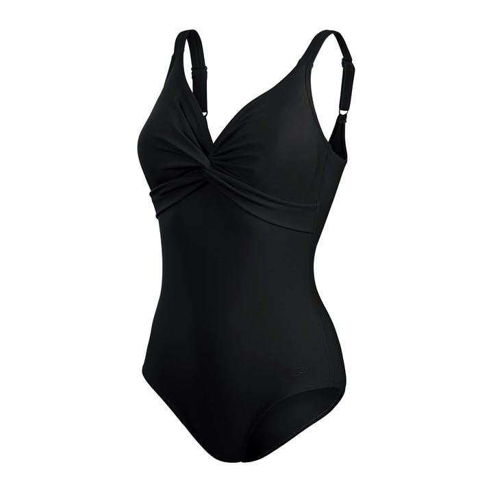Speedo Women's Black One Piece Swimsuit in Size 10, Sports Direct