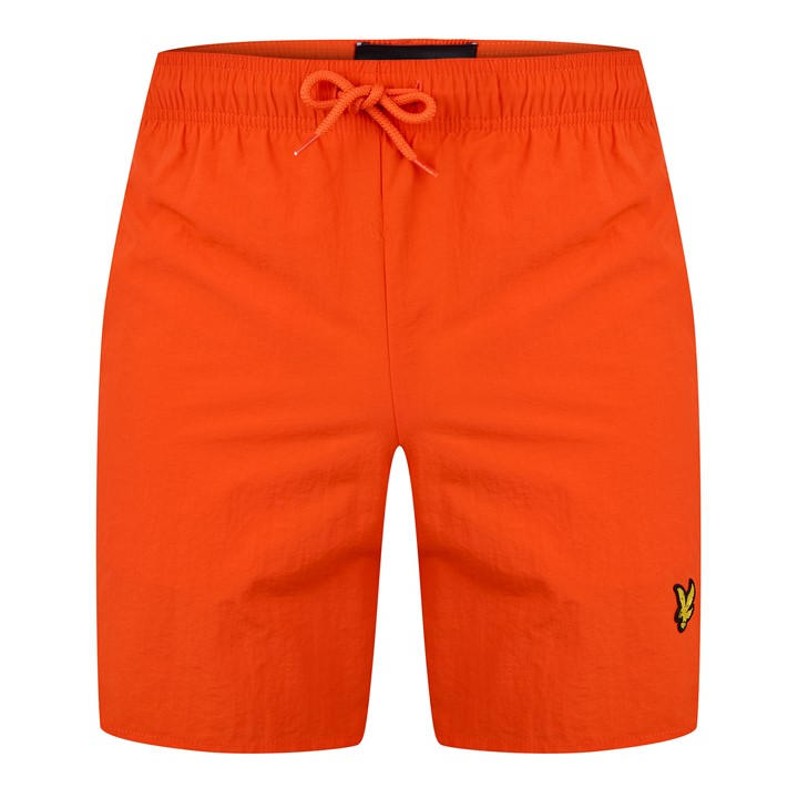 Lyle And Scott Men's Orange Swim Shorts in Size XS, Sports Direct