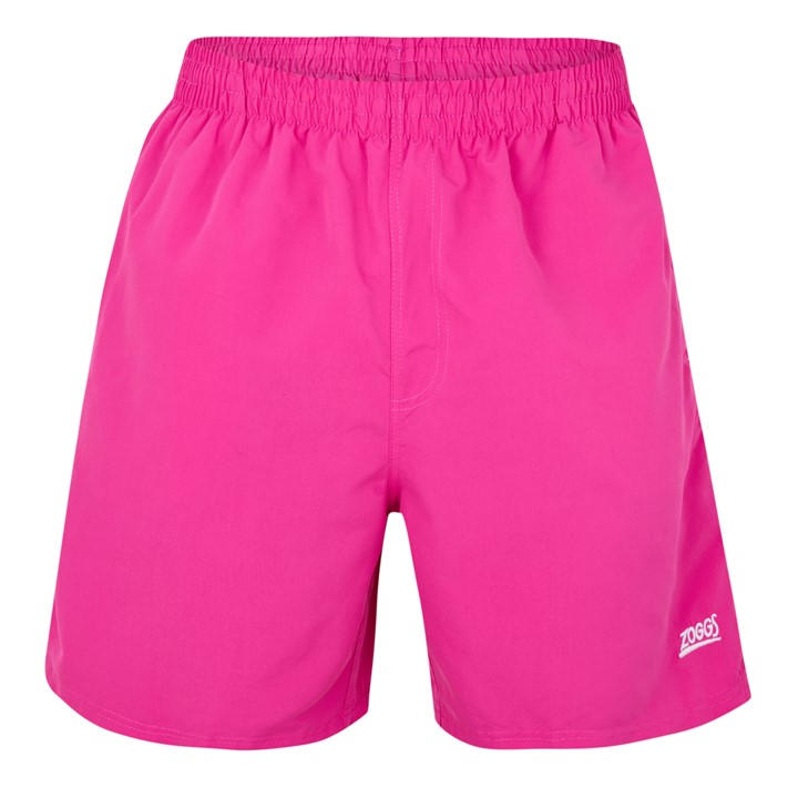 Zoggs Men' Pink Penrith 17 Inch Short in Size S, Sports Direct