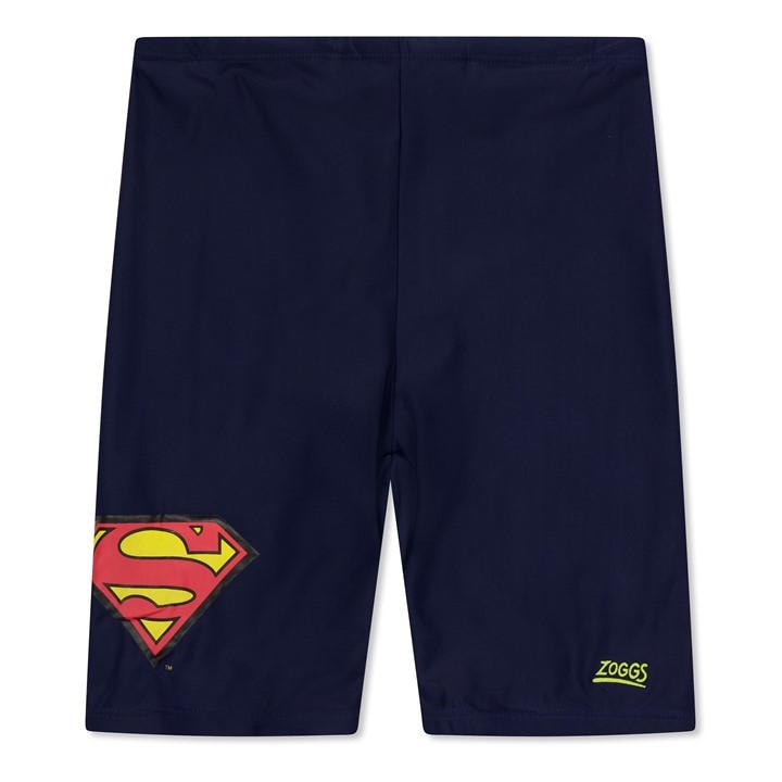 Zoggs  Kids Blue Superman Jammer  in Size 11 - 12 Years, Sports Direct