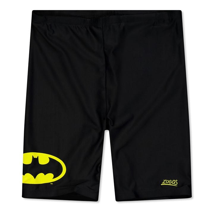 Zoggs  Kids Black Batman Jammer  in Size 9 - 10 Years, Sports Direct