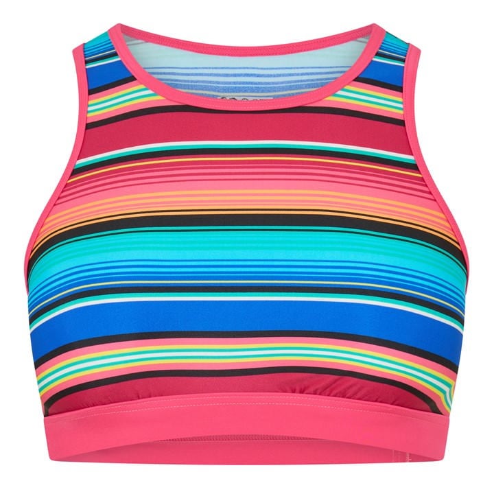 Zoggs Women's  Mexicali Crop Top in Size 12, Sports Direct