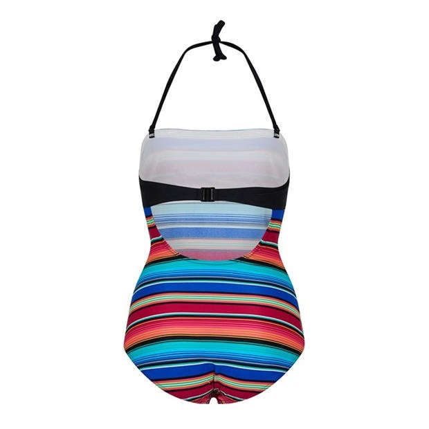 Multi - Zoggs - Mexicali Strapless Womens