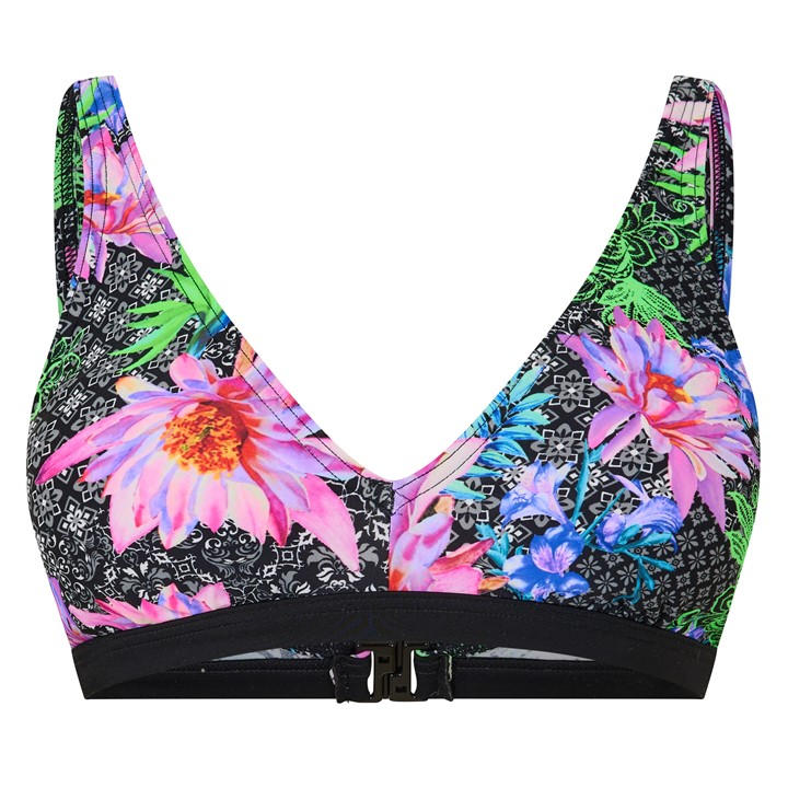 Zoggs Women's  Mystique Bikini Top in Size 12, Sports Direct