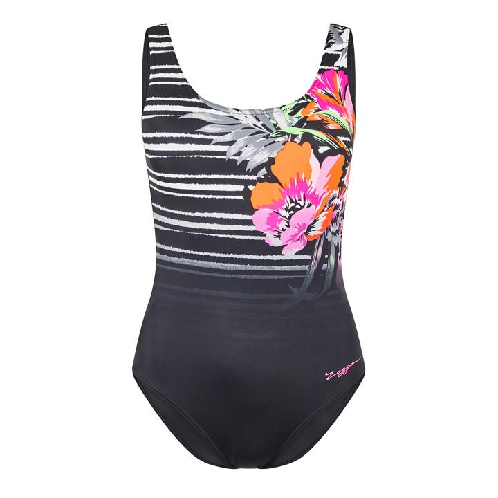 Zoggs Women's  Latino Love Scoopback in Size 8, Sports Direct