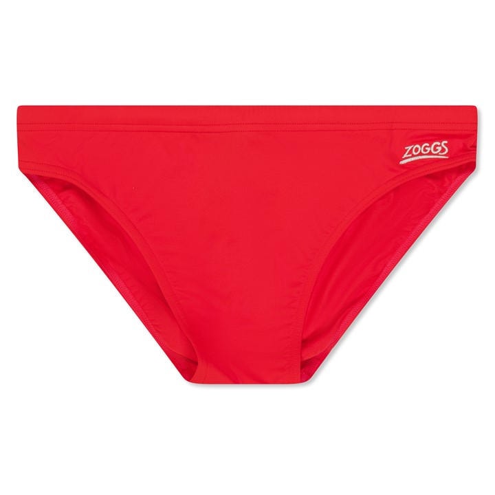 Zoggs  Kids Red Akuna Racer  in Size 6 - 7 Years, Sports Direct