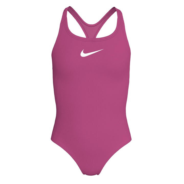 Nike Girls Swoosh Swimsuit Junior - Desert Pink - 13 (XL) - Image 3