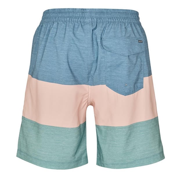 Blue/Brown - Hurley - Men's Swim Shorts