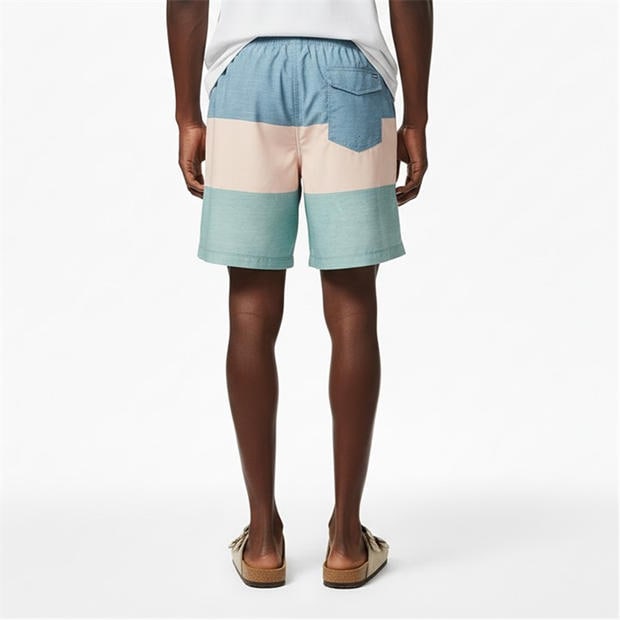Blue/Brown - Hurley - Men's Swim Shorts