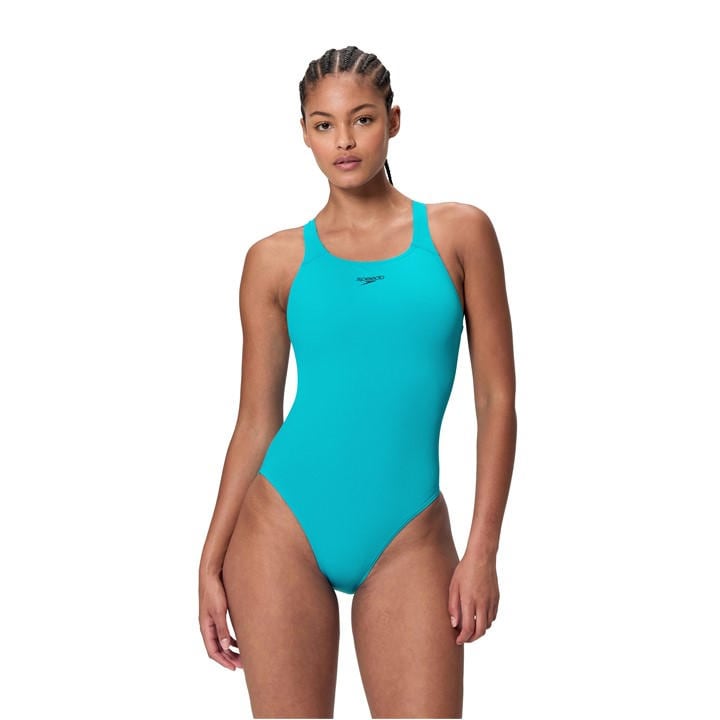 Speedo Women's Blue Endurance+ Medalist Swimsuit in Size 12, Sports Direct