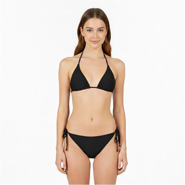 Black - Jack Wills - Women's Kickback Bikini Top