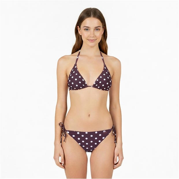 Chocolate - Jack Wills - Women's Kickback Bikini Top