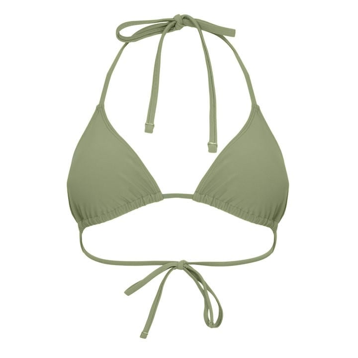 Jack Wills Women's Green Kickback Bikini Top in Size 6, Sports Direct