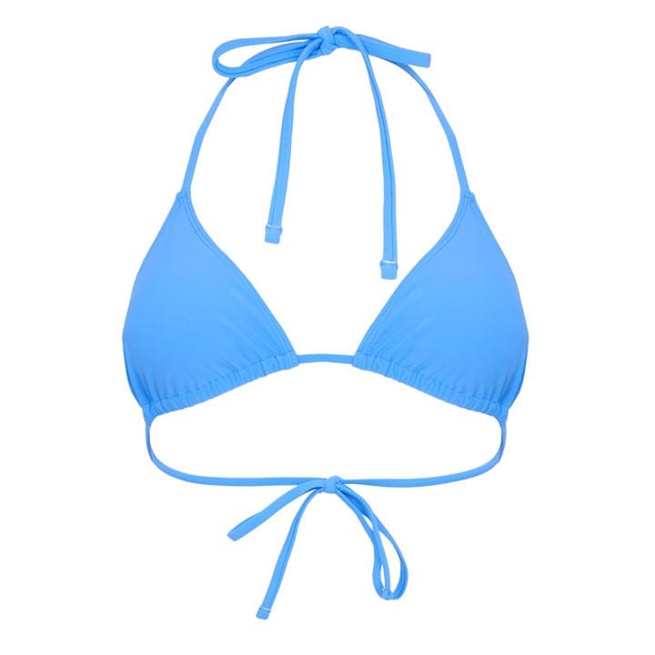 Jack Wills Women's Blue Kickback Bikini Top in Size 8, Sports Direct