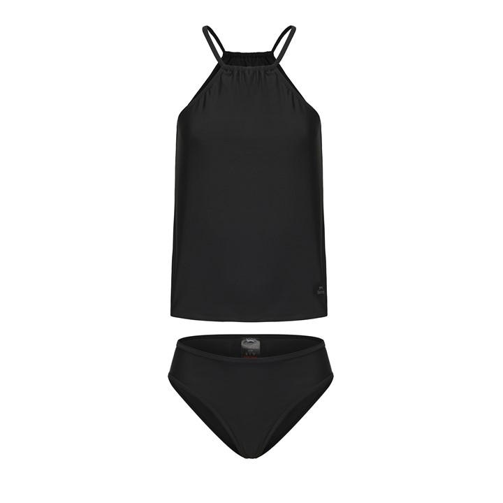 Slazenger Women's Blue Tankini Set in Size 16, Sports Direct