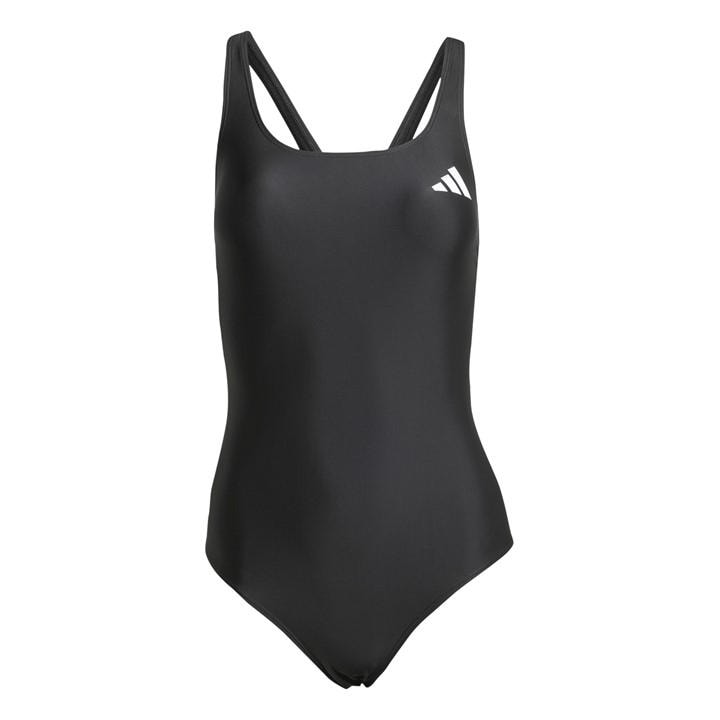 Adidas Women's Black Sh3.ro Solid Swimsuit in Size 38, Sports Direct