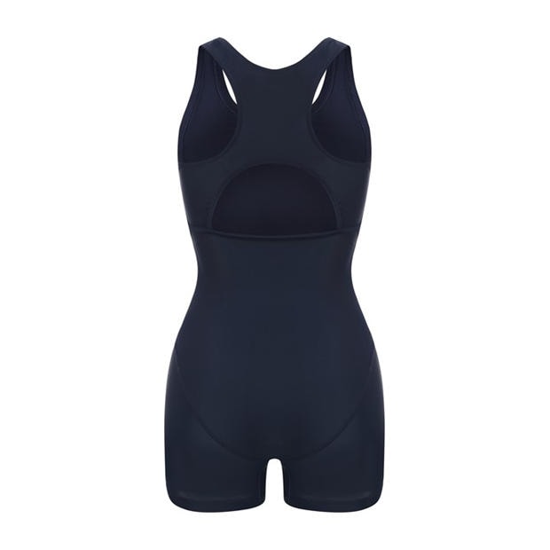 Blue/Yel/Wht - Slazenger - LYCRA® XTRA LIFE™ Boyleg Swimsuit Ladies