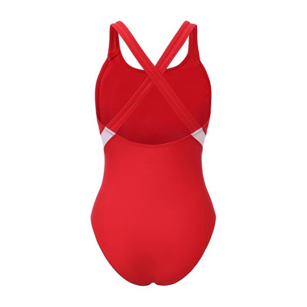 Red - Slazenger - LYCRA® XTRA LIFE ™ X Back Swimsuit Ladies