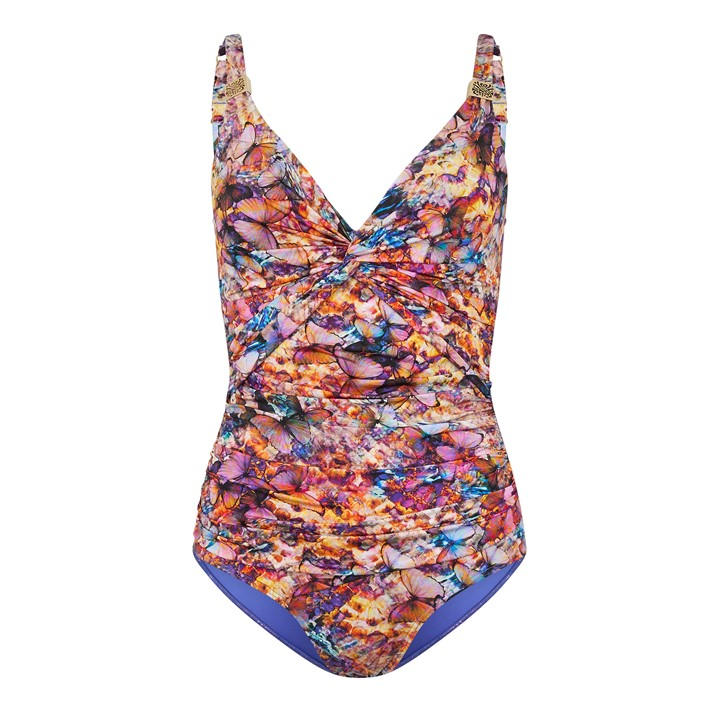 Biba Women's  Icon Swimsuit With Tummy Control in Size 10, Sports Direct