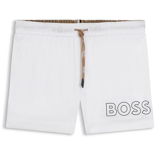 Бяло - Boss - Men's Mooneye Swim Shorts