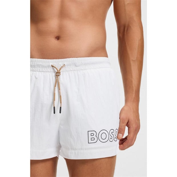 Бяло - Boss - Men's Mooneye Swim Shorts