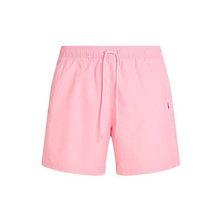 Tommy Hilfiger Men's Pink Medium Drawstring Swim Shorts in Size 2XL, Sports Direct