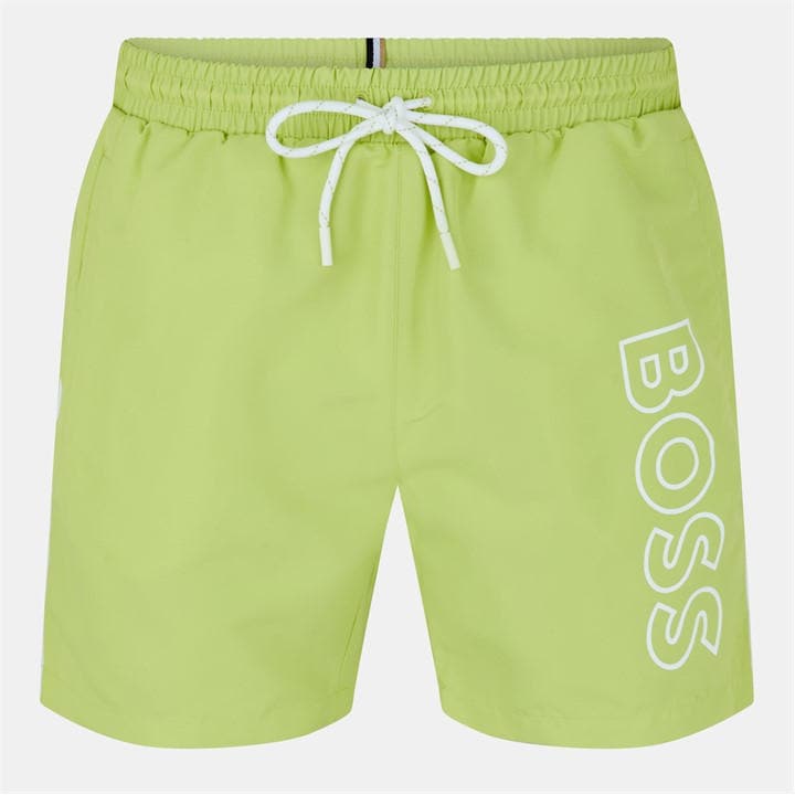 Boss Men's Green Swim Shorts With Logo Detail (Stormfish) in Size 2XL, Sports Direct