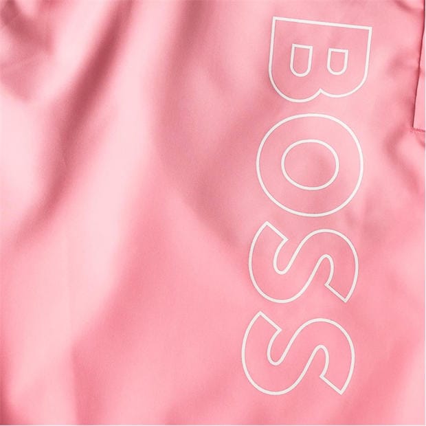 Pink 685 - Boss - Mens BOSS Swim Shorts with Logo Detail (Stormfish)